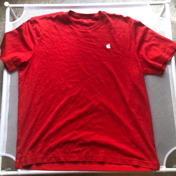 red apple shirt
